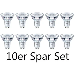 10 x Philips CorePro LED Spot GU10 LED 3,5W wie 35W Glas 3000K - Bild 1 von 3
