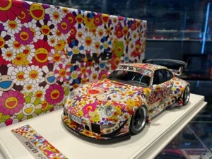 *SUPER RARE* VIP Model 1/18 Porsche 911 993 RWB Takashi Murakami Sunflower - Picture 1 of 9