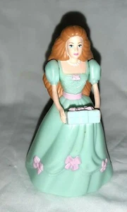Birthday Barbie doll Ginger hair aqua dress present McDonald's 2000 Mattel - Imagen 1 de 4