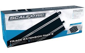 Scalextric C8554 Extension Pack 5 1:32 Standard Straights x8 Slot Car Track