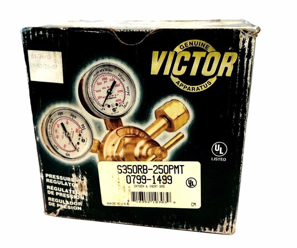 NUEVO REGULADOR DE PRESIÓN VICTOR S350RB-250PMT 0799-1499 S350RB250PMT Foto 1 de 1