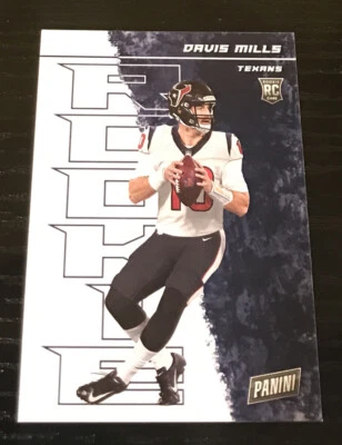 2021 Panini Player of the Day Davis Mills Rookie - Image 1 of 2