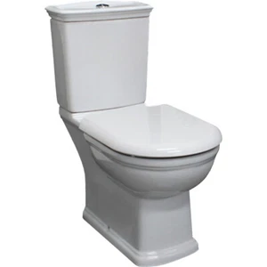 705*360*845mm Fienza RAK Washington White P-Trap Close-Coupled Toilet - Picture 1 of 5