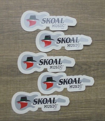 PEGATINAS DE GUITARRA MÚSICA BANDIDO 5-SKOAL "NUEVAS Foto 1 de 2