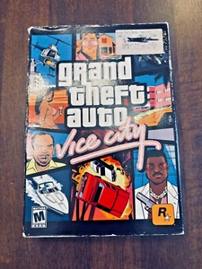 GTA Grand Theft Auto: Vice City PC 2003, set di 2 dischi con manuale in scatola - Foto 1 di 5