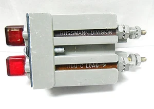 EXTRACTOR HGU-C BUSSMAN FUSEHOLDER 120 KILOHMS/90-250 V/ 30 UN NUEVO STOCK ANTIGUO - Imagen 1 de 5