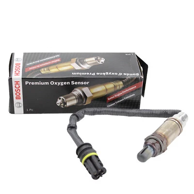 For BMW E38 E39 E46 E53 E83 X5 Z3 Z8 Oxygen Sensor Before Catalyst Front Bosch - Image 1 of 4