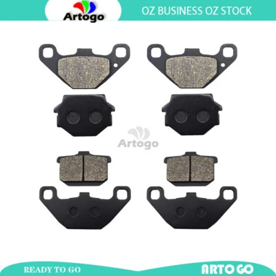 Front+Rear Brake Pads For Kawasaki Z 400 C2/C3 Z 400 F2 1985 1986 1987 - Image 1 of 3