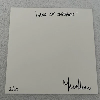 MARK OWEN LIMITED SIGNED NUMBERED LAND OF DREAMS TEST PRESSING VINYL TAKE THAT - Image 1 of 2
