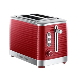 Russell Hobbs 24372 Inspire 2 Slice Red Toaster 220 Volts Export Only - Picture 1 of 1
