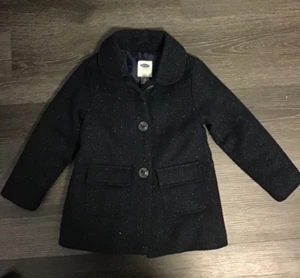 OLD NAVY DESIGNER BOYS/GIRLS BUTTON DOWN SPARKLE JACKET WITH POCKETS SIZE 4T - Picture 1 of 3