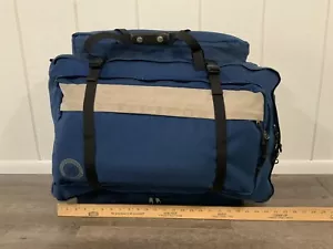 Vintage Wilderness Experience Backpack Duffle Convertible Bag Large Capacity - Picture 1 of 24