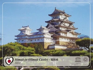 Postcard Japan Himeji-jo (Himeji Castle) Kensai Region UNESCO Site MINT - Picture 1 of 2