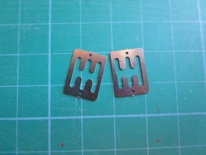 Pocher 1/8 Ferrari Testarossa + F40 consola de metal puerta de cambio (2 piezas) lote - Imagen 1 de 1