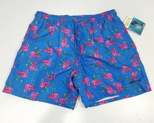 Uzzi Amphibious Gear Mesh Lined Flamingo Swim Shorts Men's Size XL - Picture 1 of 7