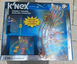 K’NEX Hornet Swarm Dualing Coaster 1,116 Pieces New In Box - Picture 1 of 2