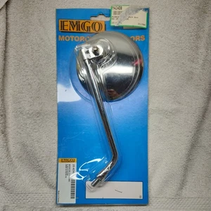 Emgo Scooter Motorcycle Rear View Mirror 8mm CB350 CB450 Trail CT-90 20-42408 - Picture 1 of 6