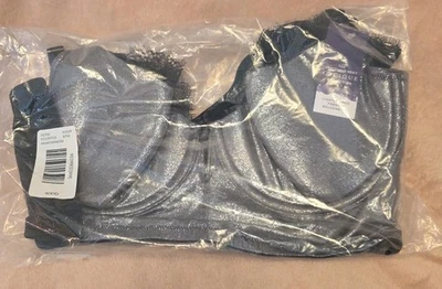 Sujetador Balconette Lane Bryant Cacique Comfort Bliss Ligeramente Forrado 40DD Metálico Nuevo con Etiquetas Foto 1 de 4