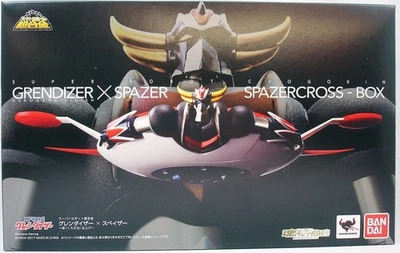 Super Robot Chogokin Spazercross Box Grendizer Kurogane Finish & Spazer New Misb - Immagine 1 di 2