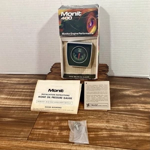 Vintage MONIT 400 Precision Gauges #406 Ammeter Made in USA New in Box - Picture 1 of 15