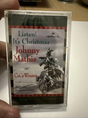 Listen! It's Christmas Johnny Mathis & CeCe Winans (Cassette 1999) Hallmark - Image 1 of 2