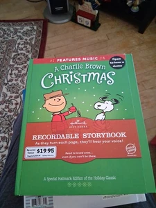 Storybook Hallmark A Charlie Brown Christmas Not Working Peanuts Snoopy Schulz - Bild 1 von 1