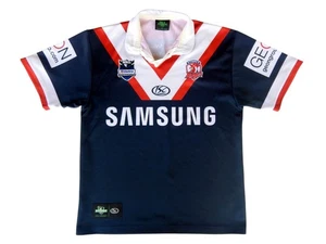 2009 Sydney Roosters Men's ISC Rugby League Home Football Jersey - Size Small - Picture 1 of 10