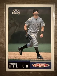 Todd Helton 2002 Topps Total Team Checklists #TTC10 Rockies                  (M) - Picture 1 of 2