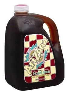 2 Stück - AriZona ☀️ Sun Brewed Style Eistee mit Himbeergeschmack, 128 fl oz - Bild 1 von 3