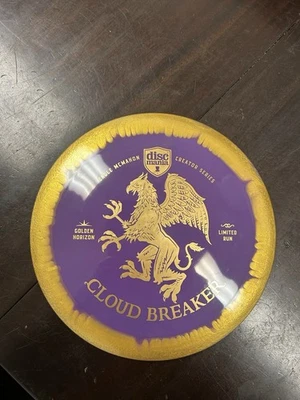 Discmania Golden Horizon Cloudbreaker S Line 173 g púrpura y dorado Foto 1 de 2