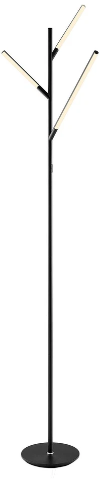 Lite Source Lorant 74 1/2" Black Metal LED Modern Tree Floor Lamp - Image 1 of 1