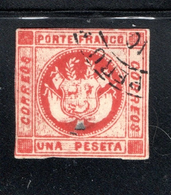 PERÚ, UNA PESETA, CIRCULADO #NOV5-32 Foto 1 de 1