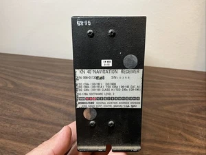 Bendix King KN 40 Navigation Receiver, Condition Unknown, 066-01130-0501 (42A) - Foto 1 di 5