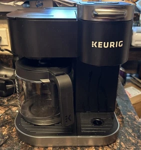 Keurig K-Duo Single-Serve & Karaffe Kaffeemaschine - Schwarz 5100 funktioniert super! - Bild 1 von 7