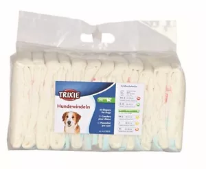 Pañales para perro hembra Trixie - pañales desechables - paquete de 12 - TODAS LAS TALLAS - Imagen 1 de 3