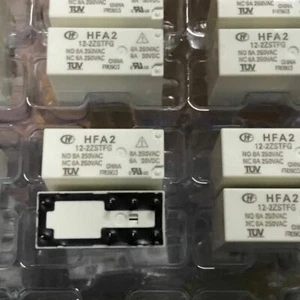 2 PIEZAS Relé de seguridad HongFa HFA2-12-2ZSTFG 12VDC 8 pines 8A 250VAC - Imagen 1 de 1
