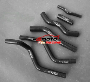 Silicone Radiator Coolant Hose For 1990-1997 Honda CR125 CR125R 1991 1992 Black - Picture 1 of 6