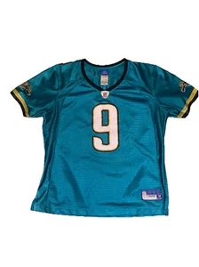David Garrard Teal Jacksonville Jaguars Reebok Jersey NFL players Inc Boys L - Picture 1 of 14