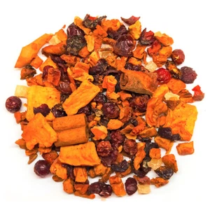 Tè alla frutta "Bratepfel" - aroma rum spezie mela - tè sfuso in varie quantità - Foto 1 di 6