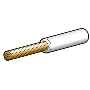 Narva 5816-30WE Single Core Cable WHITE 6mm 50 Amp - 1 Meter Length - Picture 1 of 1