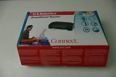 U.S.Robotics 8003 Breitband Router USR8003 in OVP wie unbenutzt W-3188 - Image 1 of 4