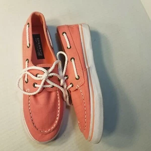 Sperry Topsiders Niñas Bahama Coral talla 4.5 M - Imagen 1 de 5