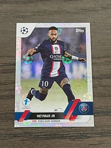 2022-3 Topps UEFA1st Edition Starball Neymar Jr. #10 Paris Saint Germain - Picture 1 of 2
