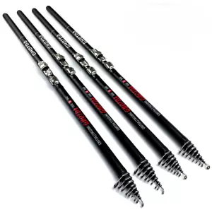 Carbon Fiber Spinning Fishing Rod Telescopic Rock Fishing Rod Carp Feeder New - Picture 1 of 12