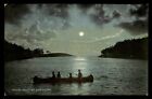 Mayfairstamps Bermuda Moonlight Canoeing Picture Postcard aaj_75165