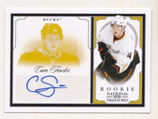 10-11 Zenith Cam Fowler /99 Auto Rookie National Treasures Ducks 2010
