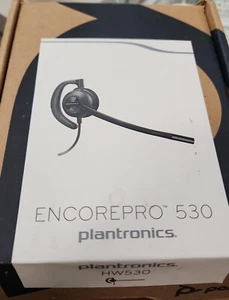 PLANTRONICS ENCOREPRO HW530 BLACK EAR-HOOK HEADSET - ( OPEN BOX) - Zdjęcie 1 z 2