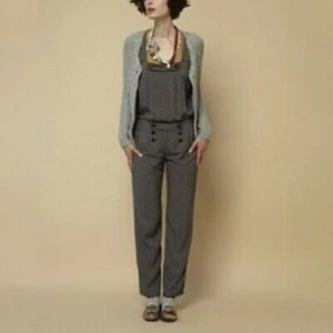 Anthropologie Daughters of the Liberation Floral Medallion Jumpsuit Size 8 - Picture 1 of 12