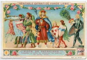 Chromo. Liebig. Noces De Patriciens. S 827. 1905 - Picture 1 of 2