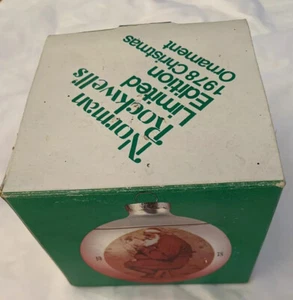 Norman Rockwell's Limited Edition 1978 Christmas Ornament Vintage Nostalgic - Picture 1 of 8